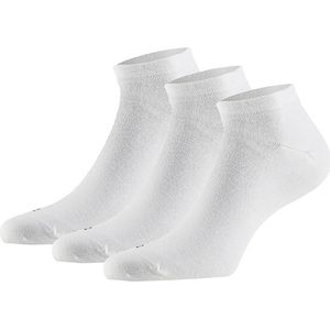 6-Pack Zachte Modal Enkelsokken Met Katoen 121462000-006 Apollo - Unisex - Wit - Maat 43-46