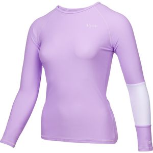 Mystic Jayde LS Rash Vest Women - 2022 - Pastel Lilac - S
