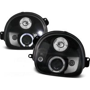 Koplampen RENAULT TWINGO 03 93-09 98 ANGEL EYES ZWART