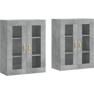 vidaXL-Hangkasten-2-st-bewerkt-hout-betongrijs