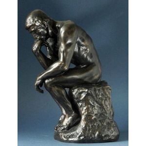 Beeld - De Denker - Auguste Rodin - 39,9 cm hoog