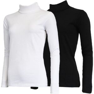 2-Pack Campri Skipully - Wintersportpully - Dames - White/Black (997) - maat XXL