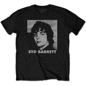Syd Barrett - Headshot Heren T-shirt - M - Zwart