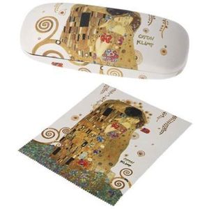 Goebel® - Gustav Klimt | Brillenkoker ""De Kus"" | Inclusief brillendoekje
