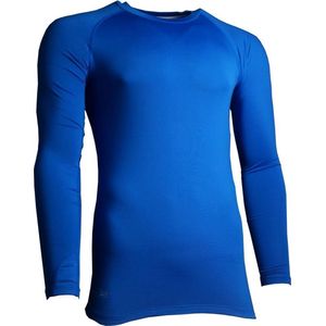 Precision Training Thermoshirt Basislaag Polyester Blauw Maat Xs