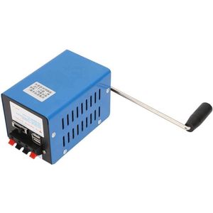 Handgestuurde generator voor noodstroom excursies en reddingsoperaties.