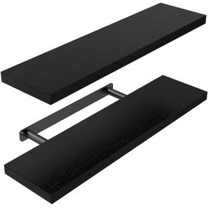 Zwevende wandplank - Wandplank zwevend - Boekenplanken - Industrieel - Wonen - Plank - Doucherek