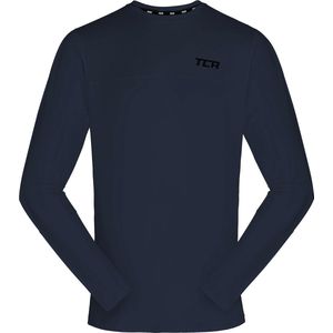 TCA Element hardlooptop met lange mouwen voor jongens, marine Blazer, 12-14 jaar