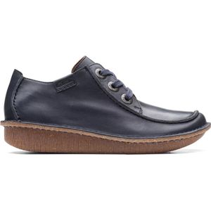 Clarks Funny Dream - dames veterschoen - blauw - maat 41 (EU) 7 (UK)