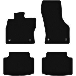 BASIC zwarte velours matten voor: Volkswagen Tiguan II crossover (2015-)