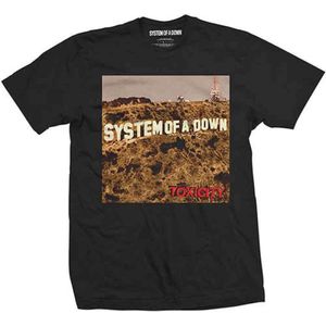 System Of A Down - Toxicity Heren T-shirt - M - Zwart