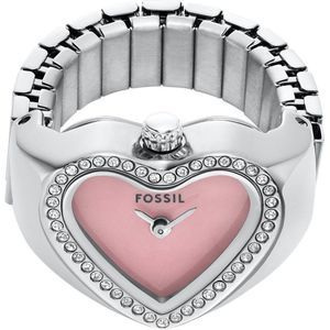 Fossil ES5408 Dames Horloge 18mm - Zilverkleurig