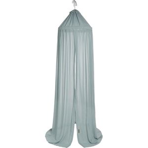 Baby's Only Klamboe baby & kinderkamer - baby hemeltje - Stonegreen - 200 cm - Met lusjes voor decoratie accessoires