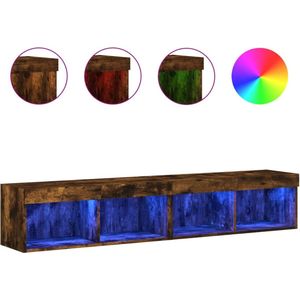 vidaXL-Tv-meubels-met-LED-verlichting-2-st-80x30x30-cm-gerookt-eiken