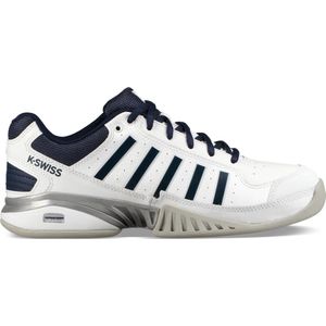 K-Swiss Receiver V Indoor Heren - Sportschoenen - Tennis - Smashcourt - White/Blue