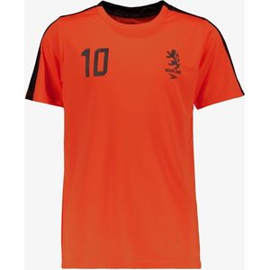 Dutchy Dry kinder voetbal T-shirt oranje - Maat 140