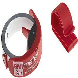 3 Meter Meetlint met Roestvrijstalen Band - Precisie BMI Meter voor Nauwkeurige Metingen