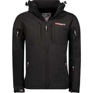 Geographical Norway Softshell Heren Jas Tunar Afneembare - M