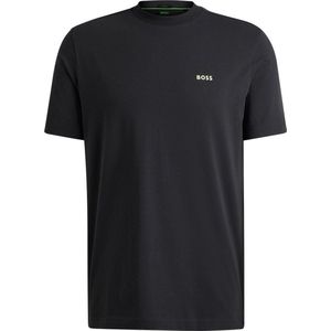 Boss 10256064 T-shirt Met Korte Mouwen Zwart L Man