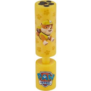 1x Paw Patrol waterpistool/waterpistolen van foam geel - Rubble - 15 cm - Zomerspeelgoed/buitenspeelgoed