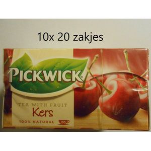 Pickwick thee - Kers - multipak 10x 20 stuks