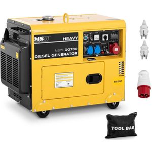 MSW Dieselgenerator - 4.400 W - 14,5 L - 230/400 V