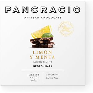 Pancracio - Chocolade - Puur - Citroen en Munt - 5 kleine tabletten