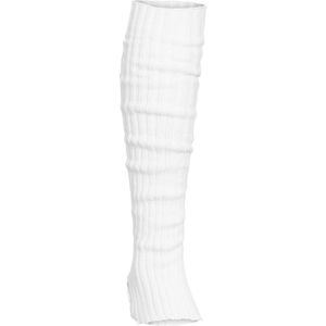 Beenwarmers Ballet Wit | Kinderen en Dames | Dans & Sport Legwarmers | met Hielgat | Acryl | Rumpf | 60 CM