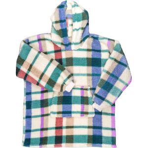 Mistral Home - HOODIE - hoodie plaid - teddy - one size - ruiten - veelkleurig