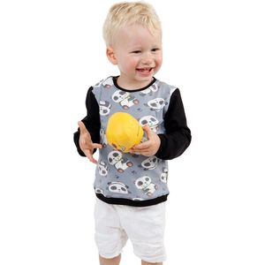 Naaipatroon sweater maat 56 t/m 74 met werkbeschrijving - gemakkelijk babypatroon voor beginners