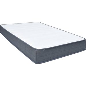 The Living Store Boxspringmatras - 200 x 140 x 20 cm - Dik topmatras - Schokabsorberende pocketveren