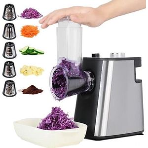 Groentesnijder Electrisch - Groentensnijder Electrisch - Groentesnijder Machine - Elektrische Groentesnijder - Foodprocessor - Uiensnijder