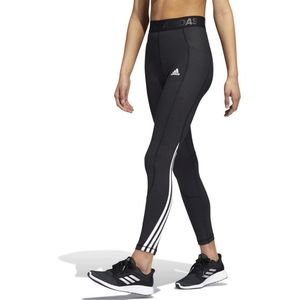 adidas - Techfit 3-Stripes Tight - Compressielegging - M - Zwart