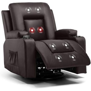 Comfortabele massagestoel met ligfunctie en verwarming - Relaxstoel voor ultieme ontspanning