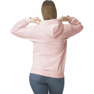 Sweatshirt Unisex S Gildan Lange mouw Light Pink 80% Katoen, 20% Polyester