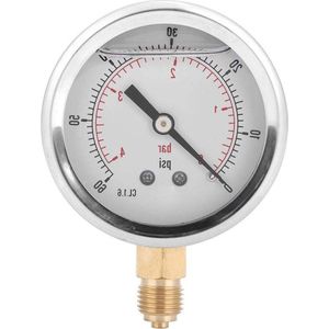 Radialölgefüllte Manometer Y60 TS-PGG604-4bar 1/4BSP - Ölgefüllte Messung .