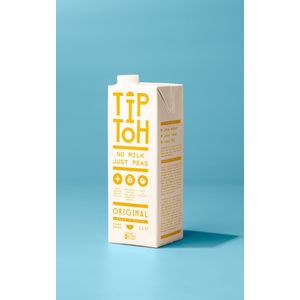 Tiptoh Original 6L - plantaardige 'melk' op basis van erwtjes.