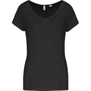 SportT-shirt Dames S Proact Ronde hals Korte mouw Black 88% Polyester, 12% Elasthan