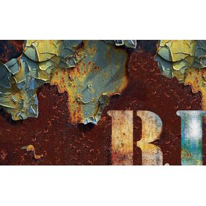 Poster | Bruin , Groen | 104 x 70,5 cm