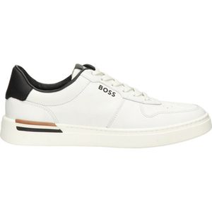 Boss Clint Tenn heren sneaker - Wit zwart - Maat 41