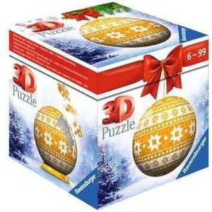 Kerstbal Groen (54 stukjes) - 3D Puzzel