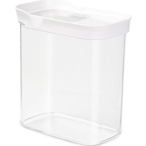 EMSA Optima Rechthoekig Container 1,6 l Transparant, Wit 1 stuk(s)