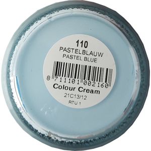 SL - Dekkende Kleurcreme - Pastel Blauw - (Schoensmeer - Schoenpoets)