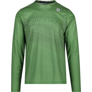 Bioracer Off-Road Fietsshirt Heren Lange Mouw - Groen - Maat XXL - Fietsshirt voor mountainbiken, cyclocross & gravelrijden