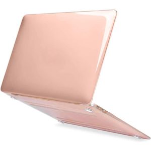 Laptopcover - Geschikt voor MacBook Air 13,3 inch - Case - Cover Hardcase - A2337 M1 (2020) - Transparant