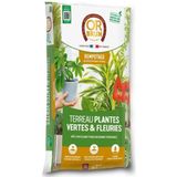 Grond voor groene en bloeiende kamerplanten - OF BRUIN - OBRTPV20N - 20 L