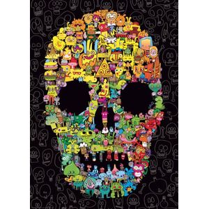 Doodle Skull Puzzle 1000 Teile