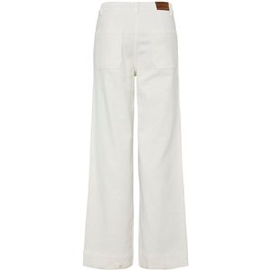 Y.A.S. Jenka HW Flared Jeans Solid Star White ""32