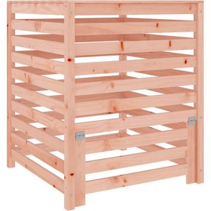vidaXL - Compostbak - 82,5x82,5x99,5 - cm - massief - douglashout