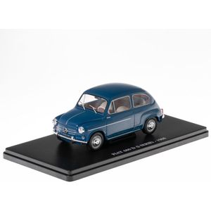 European Vintage Model Cars - Fiat 600 D (l Serie ) - 1960 - schaal 1:24
